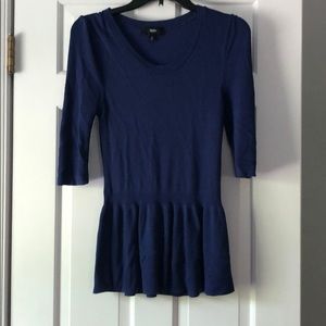 Mossimo 3/4 sleeve peplum